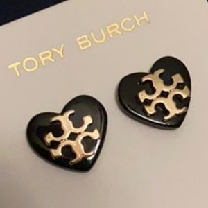 Logo Heart Stud Earring